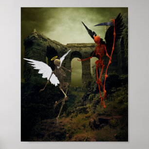 Fallen Angel Demon Devil Poster
