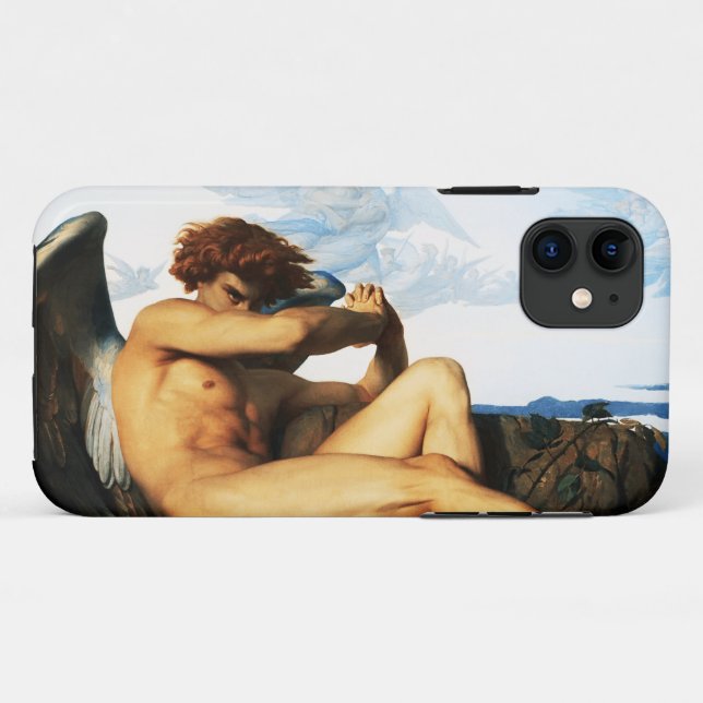 Fallen Angel Gemälde von Alexandre Cabanel Case-Mate iPhone Hülle (Rückseite (Horizontal))