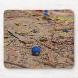 Fallen Blueberries Mousepad