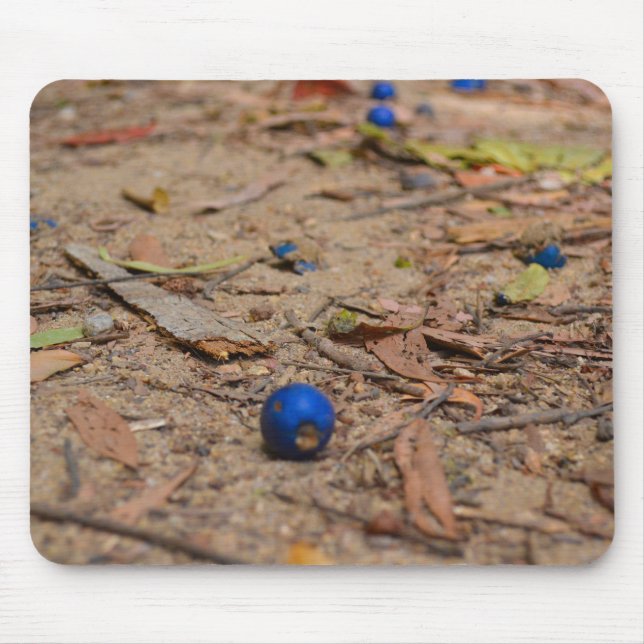 Fallen Blueberries Mousepad (Vorne)