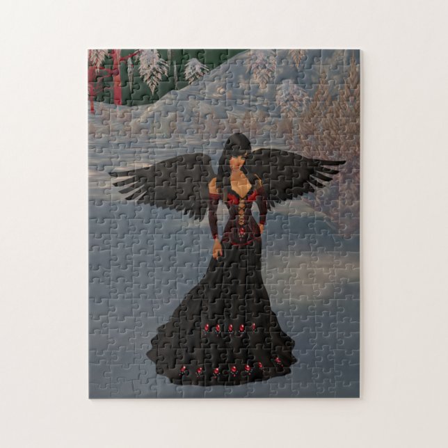 Fallen Dark Angel Puzzle (Vertikal)