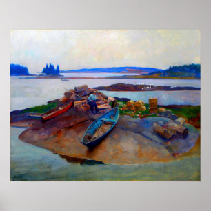 Fallen Fallen reparieren Martinsville Maine N. C. Poster