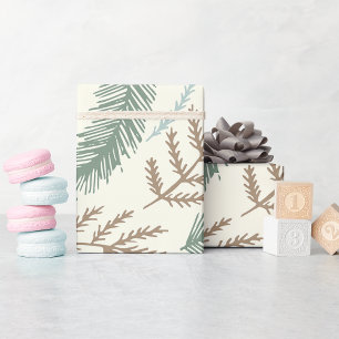 Fallen Fern Muster Wrapping Paper Geschenkpapier