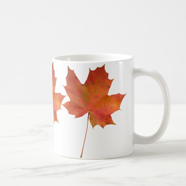 Fallen Leaf 01 Tasse (Rechts)