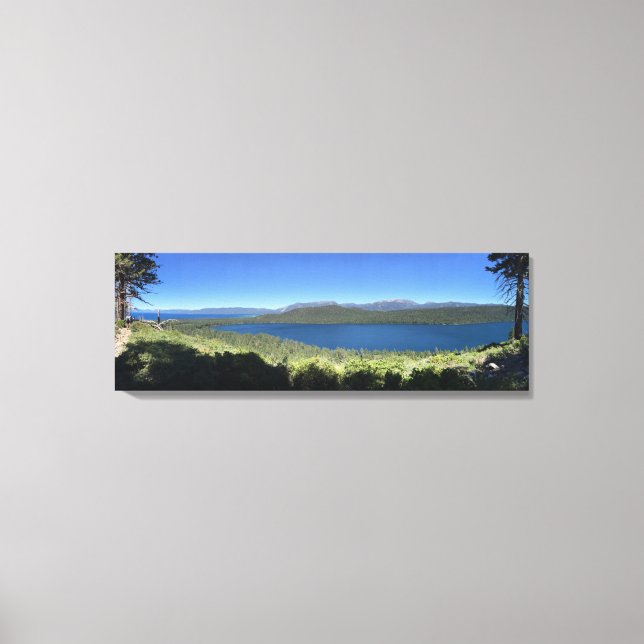 Fallen Leaf Lake Leinwanddruck (Vorderseite)