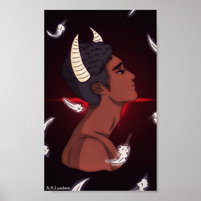 Fallen Print Poster (Vorne)