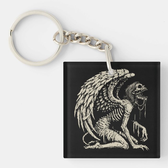 Fallen Seraph Schlüsselanhänger (Vorderseite)