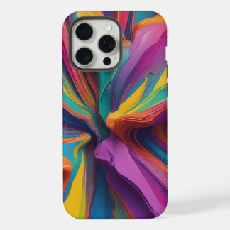 Fallen Sie durch Stil auf: Auffälliges Abstrakt iPhone 15 Pro Max Hülle