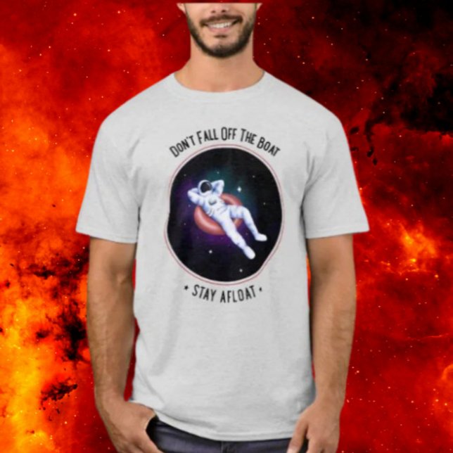 Fallen Sie nicht vom Raumschiff ab T-Shirt (Von Creator hochgeladen)