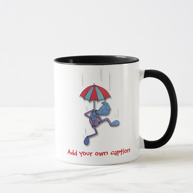 Fallend! Eigene Caption-Tasse hinzufügen Tasse (Rechts)