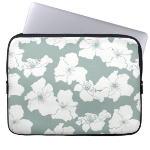 Fallend für Kamelien - Moss Laptopschutzhülle