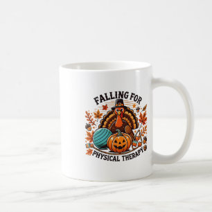 Fallend für physische Therapie Pt Pumpkin Fall Dan Kaffeetasse