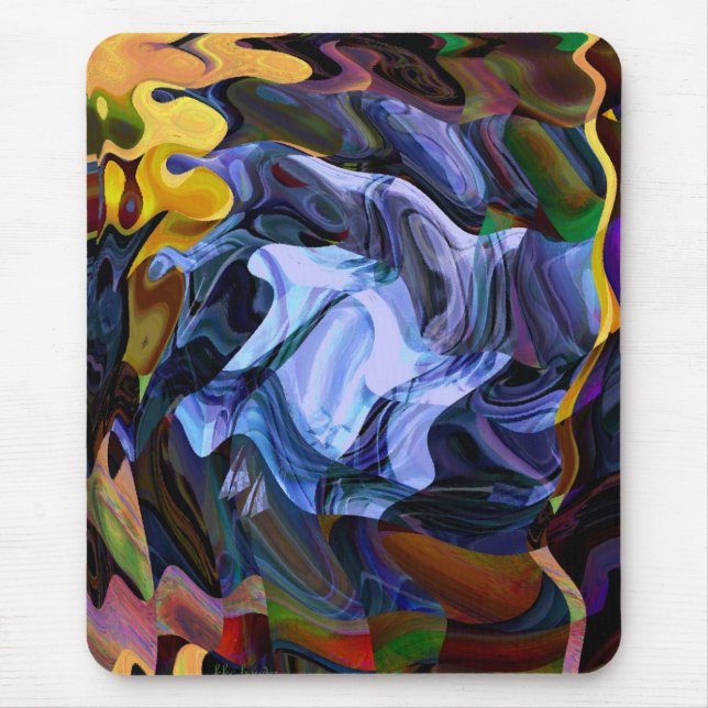 Fallend in Wonderland Mousepad (Vorne)