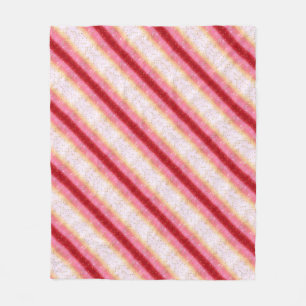 Fallend Pink Sakura Sunrise Fleecedecke