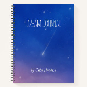 Fallend Star Dream Journal Notizbuch