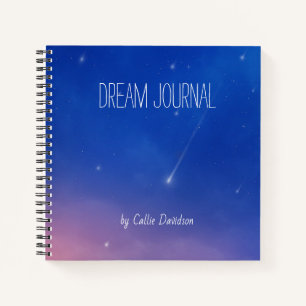 Fallend Star Dream Journal Notizbuch