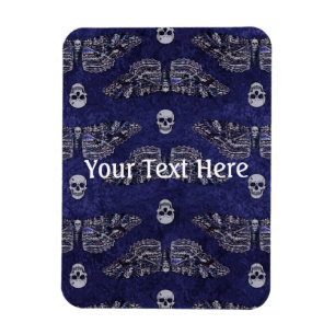 Fallend Totschlucht Moth and Skulls Magnet