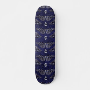 Fallend Totschlucht Moth and Skulls Skateboard