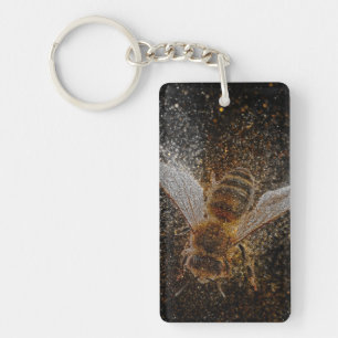 Fallende Bienen sind magisch Schlüsselanhänger
