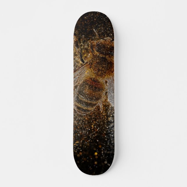 Fallende Bienen sind magisch Skateboard (Vorne)