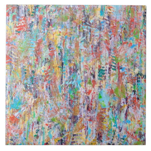 Fallende Blätter 6 x 6 Keramiken Fliese