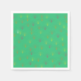 Fallende Blätter des Herbstes Serviette