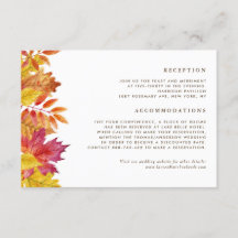 Fallende Blätter Garland Herbstwochenende Details