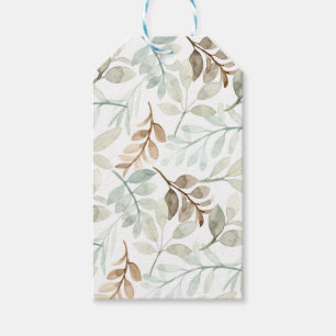 Fallende Blätter Geschenkanhänger