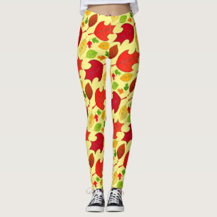 Fallende Blätter Leggings