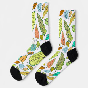 Fallende Blätter Socken