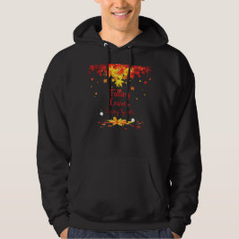 Fallende Blätter Steigende Spirituosen Farbenfrohe Hoodie