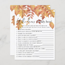 Fallende Blätter - Wer kennt Daddy best game