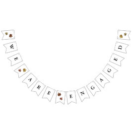 Fallende Blätter Wimpelkette