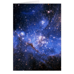 Fallende blaue Embrionenstars