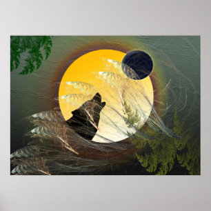 Fallende Feathers Poster