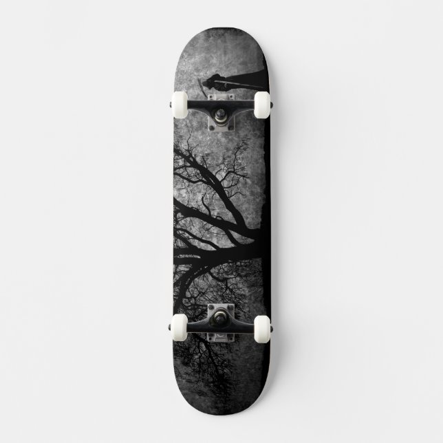 Fallende Grenzen zwischen der ursprünglichen Kunst Skateboard (Vorderseite)