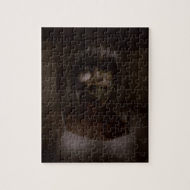 Fallende Haut tief Puzzle (Vertikal)