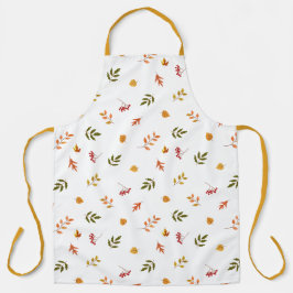 Fallende Herbstrückgänge Schürze