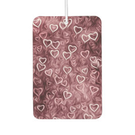 Fallende Herzen - Rot Autolufterfrischer