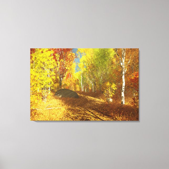 Fallende Leinwand (Vorderseite)