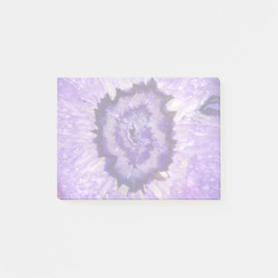 Fallende Lila Agate Geode Post-it Klebezettel