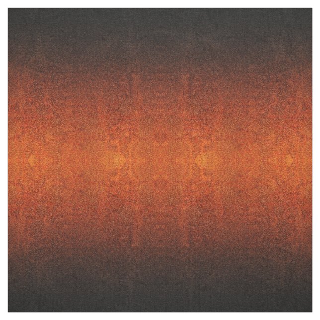 Fallende Orange- und Schwarz-Glitzer-Gradient Stoff (Muster)