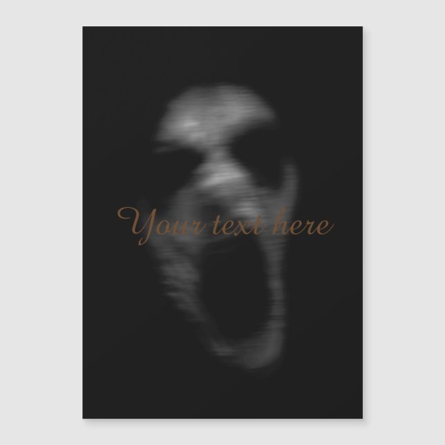 Fallende psychische Störungen Magnetkarte (Vorderseite)