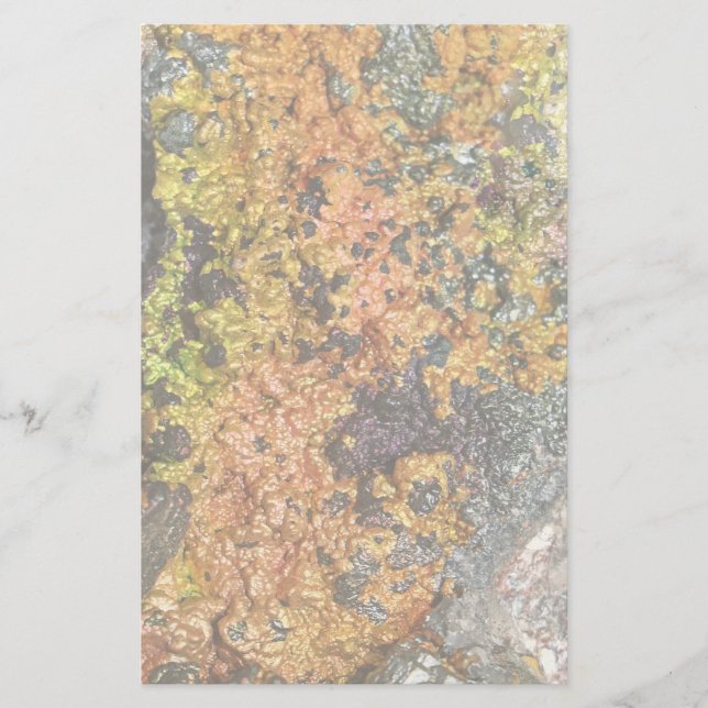 Fallende Rusty Sunset Stones Briefpapier (Vorderseite)