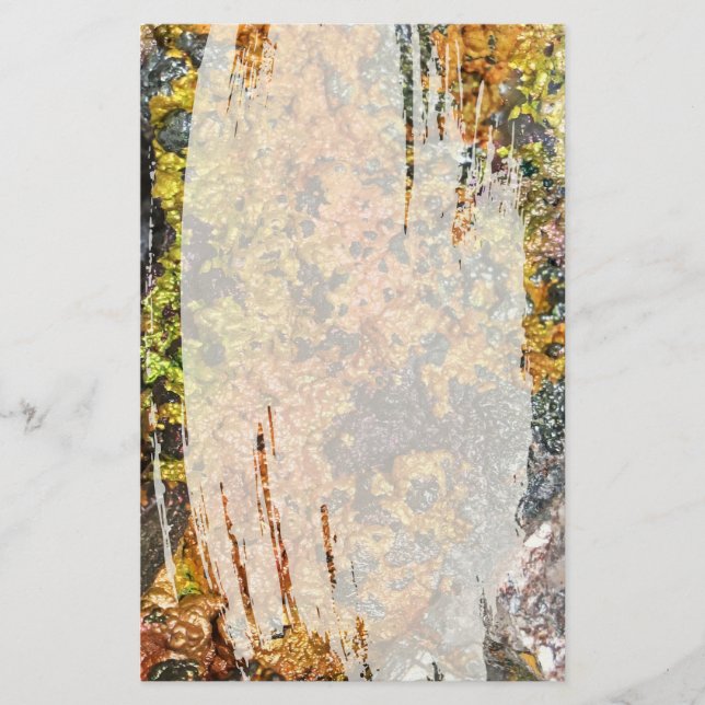 Fallende Rusty Sunset Stones Briefpapier (Vorderseite)