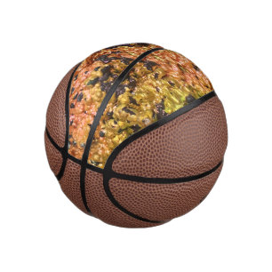 Fallende Rusty Sunset Stones Mini Basketball