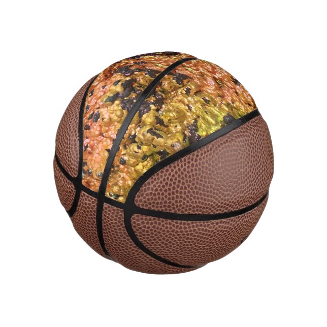 Fallende Rusty Sunset Stones Mini Basketball (angewinkelt)