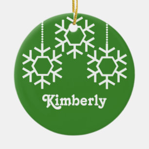 Fallende Schneeflocken Weihnachtsschmuck Bright Gr