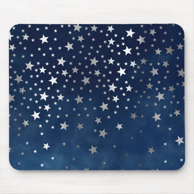 Fallende Silberstars Celestial Mousepad (Vorne)