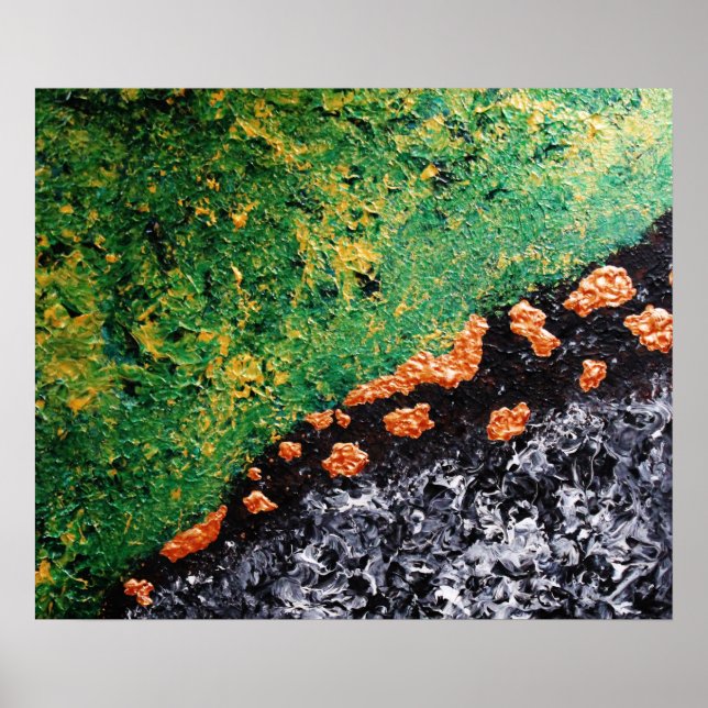 "Fallende Sterne" Poster (Vorne)